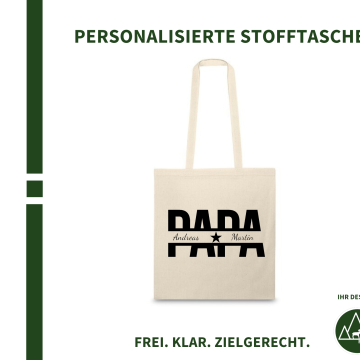 Design Papa (Stofftasche) 
