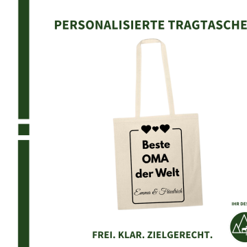 Design Beste Oma der Welt (Stofftasche) 